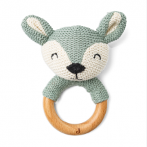 Jollein | Bijtring | Hert | 13 cm | Soft Toy