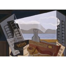 Kunstkaart met kunststijl Kubisme