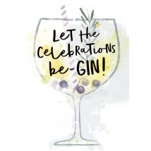 UK Greetings - Verjaardag - Gin!