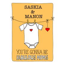 Sandysign - Zwangerschapskaart - Moms
