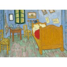 Klaas de Jong - Kunstkaart - De slaapkamer