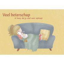 Little Dutch - Beterschapskaart - Knuffels