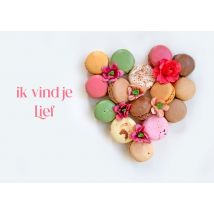Photoflash - Valentijnskaart - Wederhelft Vrouw - Macaron