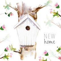 Nieuw Huis - Michelle Dujardin - Vogelhuisje