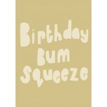 Sooshichacha - Verjaardagskaart - bum squeeze