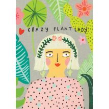 Sooshichacha - Verjaardagskaart - plant lady