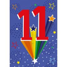 TMS - Verjaardagskaart - 11 jaar