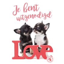 Studio Pets - Uitnodiging Huwelijks Jubileum - Hondjes