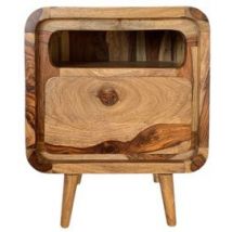 TABLE4U :: Drewniany stolik nocny Marek 45x35x55 - Kolor Krowa