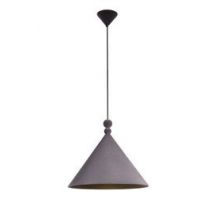 LOFTLIGHT :: Lampa wisząca Konko Velvet szara szer. 30 cm