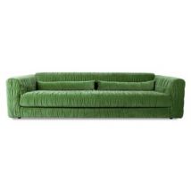 HKliving :: Sofa tapicerowana Club Royal Velvet zielona szer. 274 cm