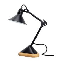 DCW:: Lampa biurkowa Lampe Gras N°207 czarna śr. 15 cm