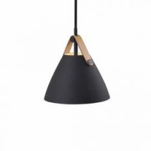 Design For the People :: Lampa wisząca Strap czarna śr. 16 cm