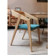 Szyszka Design :: Krzesło tapicerowane Piko turkusowe