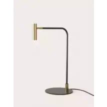 Aromas :: Lampa stołowa Maho czarno-złota wys. 44,5 cm