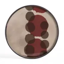 Ethnicraft :: Taca dekoracyjna Pinot Layared Dots okrągła rozm. S śr. 48 cm