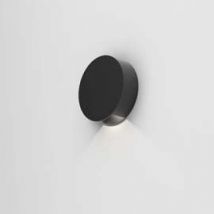 AQForm :: Lampa ścienna / kinkiet zewnętrzny Ledpoint czarny śr. 11 cm