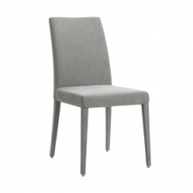 Mobitec :: Krzesło tapicerowane Slim C07 szare szer. 49 cm