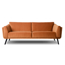 Nordic Line :: Sofa tapicerowana Kobe jasnobrązowa 230x80x91 cm