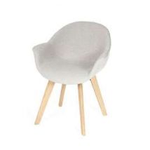 Claudie :: Krzesło tapicerowane Alan kolor do wyboru nogi drewniane szer. 66 cm