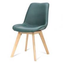 Claudie :: Krzesło tapicerowane Patrick drewniene nogi kolor do wyboru szer. 53 cm