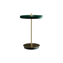 Umage :: Lampa stołowa bezprzewodowa Asteria Move zielona wys. 30.6 cm