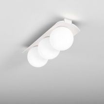 Aqform :: Lampa sufitowa / plafon Modern Ball biała szer. 51 cm