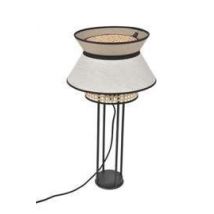 Market Set :: Lampa stołowa Singapour szara wys. 56 cm