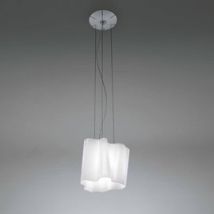 Artemide :: Lampa wisząca Logico Mini biała szer. 24 cm