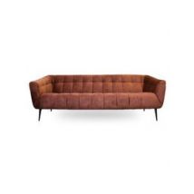 Nordic Line:: Sofa tapicerowana 3-osobowa Lilly ceglana 233x75x91 cm