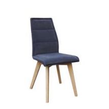 Paged :: Krzesło tapicerowane Sana niebieskie szer. 44 cm