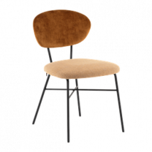 Mobitec :: Krzesło tapicerowane Toro C07 brązowe szer. 48 cm