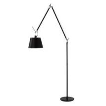 Artemide :: Lampa podłogowa Tolomeo Mega czarna ze ściemaniaczem śr. 36 cm