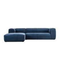 Nordic Line :: Sofa tapicerowana / narożnik lewy Little Daddy niebieska szer. 339 cm