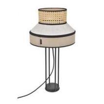 Market Set :: Lampa stołowa Singapour szaro-beżowa wys. 59 cm