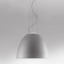 Artemide :: Lampa wisząca Nur aluminiowa szara śr. 55 cm