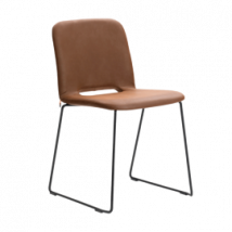 Mobitec :: Krzesło tapicerowane Pamp C11 brązowe szer. 50 cm