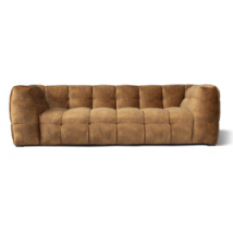 Nordic Line :: Sofa tapicerowana Michelle (dawniej Michelin) 3-osobowa brązowa 236x68x105 cm