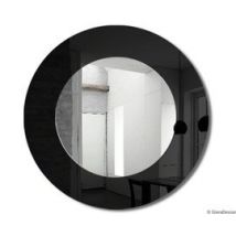 GieraDesign :: Lustro dekoracyjne Modern Line Black okrągłe śr. 88