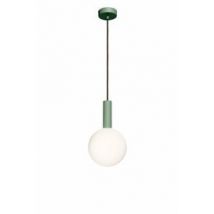 LOFTLIGHT :: Lampa wisząca Matuba aluminiowa zielona wys. 14 cm