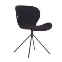 Zuiver :: Krzesło tapicerowane Omg czarne