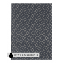 Carpet Decor :: Dywan Cube antracytowy łatwe czyszczenie