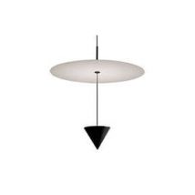 Karman :: Lampa wisząca Stralunata śr. 23 cm czarno-biała