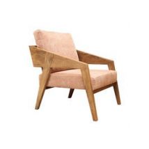 Szyszka Design :: Fotel tapicerowany Piko różowy szer. 69 cm