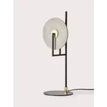 Aromas :: Lampa stołowa Erto szaro-czarna wys. 58 cm