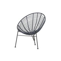 Woood :: Krzesło ogrodowe Jane atramentowe szer. 72 cm