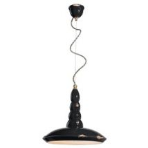 Ferroluce :: Lampa wisząca Vintage czarna śr. 40 cm