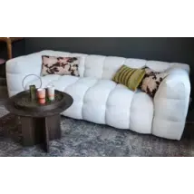 Nordic Line :: Sofa tapicerowana Michelle (dawniej Michelin) 3-osobowa kremowa boucle 236x68x100 cm
