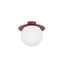 Ummo :: Lampa sufitowa / plafon Kuul C burgundowy wys. 22,5 cm