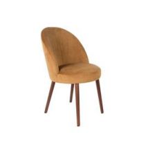 Dutchbone :: Krzesło tapicerowane Barbara brązowe